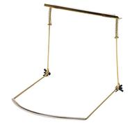 VGEBY Soporte de Armónica de con Soporte de Goma para el Cuello Accesorio Portátil para Instrumentos de Viento (24 agujeros de oro)