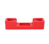 VGEBY Soporte de coche RC, estación de trabajo estable ABS con ranuras para herramientas para automóviles de control remoto SCX24 FCX18 en escala 1/18 1/24 (rojo)