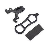 VGEBY Soporte de Linterna de Bicicleta, Diseño de Clip Fiable, Soporte de Linterna Compatible para Bicicleta, Diseño Ligero y Resistente para Viajes, Ciclismo Urbano y Montaña