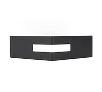 VGEBY Soporte de Papel para Filtro de café, Elegante Estante de Almacenamiento de Acero Inoxidable para Organización de Papel de Filtro, Soporte a Prueba de Polvo para Cafetería, 7,5x2x3,7 Pulgadas