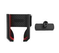 VGEBY Soporte Magnético para Teléfono, Soporte Magnético para Teléfono para Gimnasio, Ajustable en 360 Grados, Compatible con Teléfonos Inteligentes de 4,5 a 7 Pulgadas (Rojo)