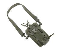 VGEBY Soporte para Botella de Agua, Bolsa de Nailon Ajustable para Senderismo y Deportes Al Aire con Soporte para Teléfono (Green)