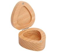 VGEBY Soporte para púas de Guitarra Caja de Almacenamiento de púas de Guitarra de Madera Contenedor Regalos Musicales para Guitarristas