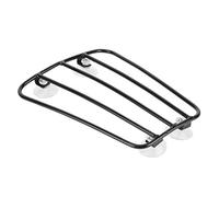 VGEBY Soporte para Tanque de para Motocicleta, Portaequipajes Delantero de Metal con Soporte de Ventosa, Estante de Retro Universal para Conductores con Superficie Lisa del Tanque, Viajes y (A