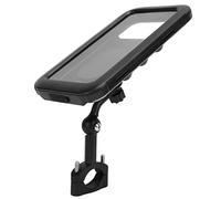 VGEBY Soporte para Teléfono de Bicicleta, Aumento de Dos Ejes Ajustable a Prueba de Agua con Pantalla Táctil de TPU para Manillar de Bicicleta de Motocicleta de 22 28mm