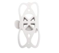 VGEBY Soporte para Teléfono de Bicicleta Soporte para Manillar Universal Silicona (Beige)