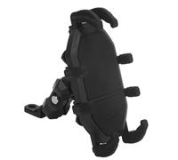 VGEBY Soporte para Teléfono de Motocicleta, Soporte Giratorio de Aleación de Aluminio con Abrazadera a Prueba de Golpes, Manillar Ajustable y de Espejo para Ciclistas de Bicicleta, Scooter, ATV