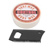 VGEBY Surf Wax Portable Antideslizante Parafina Surf Skateborad Wax Tabla de Surf Accesorio con Peine de Cera(Cera de Agua Tibia) Sportinggoods Velero De Surf Sportinggoods Velero De Surf