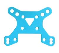VGEBY Tablero del Amortiguador Delantero del Coche RC, Placa de amortiguación Delantera Apta para Wltoys 144001 1/14 Piezas de Repuesto del Coche RC(Azul)