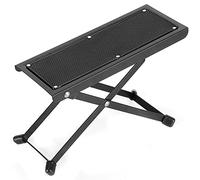 VGEBY Taburete de Pie para Guitarra, Hierro Portátil Ajustable, Pedal Universal Ajustable de 4 Niveles de Altura para Músicos