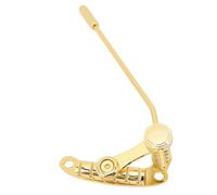 VGEBY Tapa final de puente Vibrato de guitarra, varilla de tope de aleación de zinc fácil de instalar, excelente ajuste de entonación, adecuado para guitarristas estilo SG (dorado)