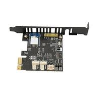 VGEBY Tarjeta de Interruptor Remoto de PC, Tarjeta de Control Remoto PCIE 2,4G con Fuerte Penetración en la Pared para Gestión de Servidores y Detección de Temperatura (PCESWBT-T01)