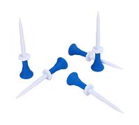 VGEBY Tees de Golf de 5 Piezas, Cabeza de Goma Suave, Tees de Golf de Plástico Ajustables para Entrenamiento y Deportes Al Aire