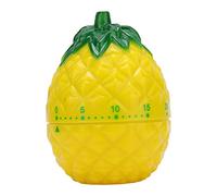 VGEBY Temporizador de Cocina Temporizador Mecánico con Forma de Fruta Linda para Cocinar en Casa, Estudiar y Hacer Ejercicio, Plástico 6,4x6,4x8,7 Cm