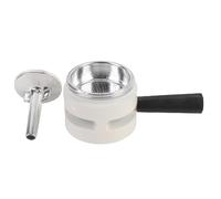 VGEBY Termostato para, Aleación de Aluminio a Prueba de Altas Temperaturas con Diseño de Válvula Doble para Moka, Fácil Instalación y Mantenimiento para Cafeteras de Estufa (WHITE)