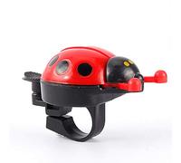 VGEBY Timbre de Bicicleta para Niños Mariquita Campana de Bicicleta (Color : Rojo)