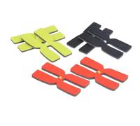 VGEBY Tiras del Equilibrio del Peso de la Raqueta de Tenis, del Equilibrio del Peso de la Raqueta de Tenis del silic¨®n del Tipo 6Pcs H
