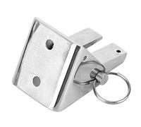 VGEBY Tope de Cadena Cerradura de Cadena Marina para Barcos de Acero Inoxidable 316 para de Ancla de 5 16 Pulgadas y 8 Mm, Trinquete Abatible, Orificios de Montaje de 33 Mm para Uso en Cubierta de