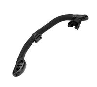 VGEBY Tubo Respirador de Buceo, Tubo Respirador de Buceo Seco y Húmedo de Doble Función Easy Breath con Válvula de Mordida para Apnea (Black)