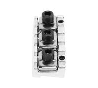 VGEBY Tuerca de Bloqueo para Cuerdas de Guitarra Eléctrica, Ligera, Fácil de Instalar, Reemplazo Ideal para Guitarristas de 7 Cuerdas (SILVER)