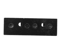VGEBY Tuerca de Bloqueo para Guitarra Eléctrica, Material de Aleación de Zinc para Guitarra Mecedora Doble de 7 Cuerdas, con Vibrato, para Guitarristas Aficionados y Profesionales (BLACK)
