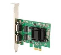 VGEBY TXA108 82571 Tarjeta de Red Gigabit de 2 Puertos RJ45 PCI Ex1 a 2 RJ45 10/100/1000Mbps Tarjeta de Red de Servidor para PC de Escritorio
