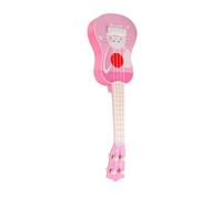 VGEBY Ukelele para Niños, Mini Instrumento Musical de Plástico, Guitarra de Juguete, Juguete Educativo de 14 Pulgadas para Niños, Juego Al Aire Libre en Casa (8042A Estilo Conejo Rosa)