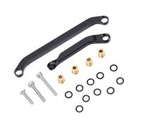 VGEBY Varilla de Dirección RC, Enlace de Dirección de Aleación de Aluminio CNC con Peso del Eje Delantero, Estabilidad de Escalada Mejorada y Respuesta de, para SCX30 1 30 Escala RC Crawler