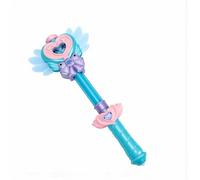 VGEBY Varita de Hadas Iluminada, Varita de Princesa de Plástico, Juguete Rociador de Agua con Luces LED, Acción de Tracción, Juego 3 en 1 para Niños, Jardín Al Aire Libre, Fiesta en la Playa, Juego