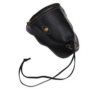 VGEBY VGEBY Riñonera de Piel Sintética para Hombre, Bolsa de Almacenamiento Compacta con Correa Ajustable para Deportes Al Aire y Vida Diaria (Black) (Black)