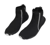 VGEBY Zapatos de Agua de 2 Uds, Zapatos de Playa de Secado Rápido Multifuncionales Antideslizantes Transpirables de Caña Alta para Deportes Acuáticos en la Costa (Black)