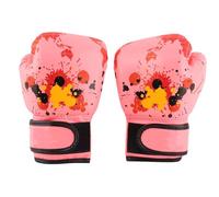 VGEBY1 1 par de Guantes de Boxeo para niños, Guantes de Boxeo para niños, Guantes de Entrenamiento, Sacos de Arena, Guantes de Entrenamiento para agarrar MMA Muay Thai Kickboxing(Rosa)