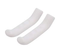 VGEBY1 1 par de Tapa de la Palanca de Freno, Silicona Antideslizante Bicicleta de Freno Funda Manillar Manillar Bicicleta de montaña Cubierta de Freno(Blanco)