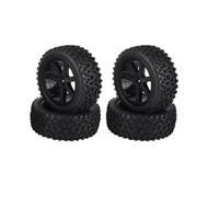 VGEBY1 4pcs RC Racing Tyre, 1/10 RC Tire Wheel Tire Rubber Tire para ZD Racing Buggy Car(Negro) Model Car Accessories Accesorios De Modelos Repuestos Buggy Rc