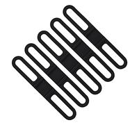 VGEBY1 5PCS Gomas Luz Bici, Soporte Silicona para Luz Bici Correa para Bicicleta para Ciclismo