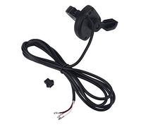 VGEBY1 Acelerador de Pulgar, empuñaduras de manubrio, Acelerador de Pulgar, Acelerador de Pulgar, Controlador de Velocidad para Bicicleta eléctrica, Scooter, Bicicleta eléctrica (Mano Izquierda)