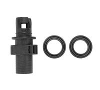 VGEBY1 Adaptador válvula Aire, Inflador Paddle Surf Electrico Conector Tornillo Manguera Negro para Kayak Barco