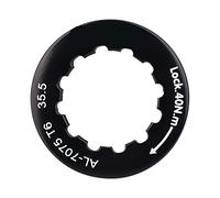 VGEBY1 Anillo de Bloqueo de Cassette, Bicicleta Volante Fijo Casete Lockring Accesorio de Ciclismo(Negro)