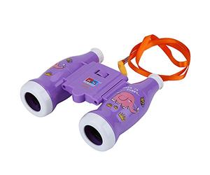 VGEBY1 Binoculares para niños, Mini niños Binoculares Toy Ampliación 6X para Regalo de Aprendizaje de niños(Morado)