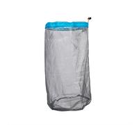 VGEBY1 Bolsa de almacenamiento de malla, malla ultraligera Bolsa de malla para acampar al aire libre Bolsa de organización de almacenamiento de viaje con cremallera premium(XLblue)