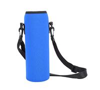 VGEBY1 - Bolsa para botella de agua, funda protectora antiquemaduras con correa para botella de agua portátil de 3 colores para actividades al aire libre (azul)