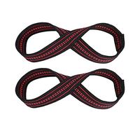 VGEBY1 Correas en forma de 8, Figura 8 Straps, Correa de levantamiento de pesas, Figura 8 Protectores de puños de levantamiento de pesas para protección de manos (M)