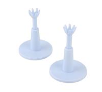 VGEBY1 de Tees de, Juego de Tees Ajustables con Base de 53 mm para Entrenamiento, 2 Unidades de Tees de Pelota de con Regulable Entre 53-73 mm