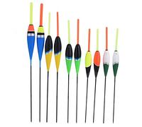 VGEBY1 Flotadores de Carpa de Pesca, 10 Piezas Bobbers de Pesca Flotadores de Pesca Flotadores de Carpa de Pesca Bobbers Ganchos para Pescar Flotadores de balsa