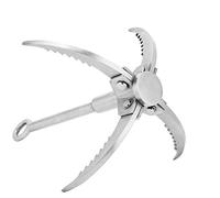 VGEBY1 Gancho de Agarre, Herramienta de Supervivencia de Gancho de Agarre Plegable de Acero Inoxidable para Escalada en Roca