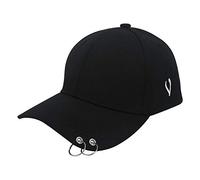 VGEBY1 Gorra de Béisbol Unisex Sun-Shade Sport Snapback, Hiphop Curvo Gorra para la Carrera al Aire Libre Ciclismo Camping Senderismo (Negro)