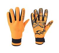 VGEBY1 Guantes de Submarinismo (bucear) de Neopreno de 2 MM, Guantes de Submarinismo (bucear) de 5 Dedos para Equipos de Deportes acuáticos de Alto Rendimiento. Adulto. (M-Orange)