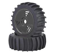 VGEBY1 La Rueda del Coche de Carreras, 1/8 RC Rueda los neumáticos El Eje del Borde cansa la Rueda de Goma del RC para el Accesorio del Coche(Negro) Accesorios De Modelo