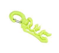 VGEBY1 Manguera de Buceo, 3 Colores Soporte de Manguera de Buceo con Clip Plástico Doble BCD Regulador de Buceo Manguera Accesorios de Buceo(Amarillo) Deportes Acuáticos Bucear