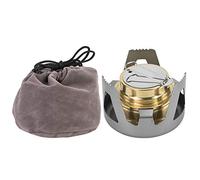 VGEBY1 Mini Quemador de Alcohol, Estufa de Alcohol Portátil Para Excursionismo al Aire Libre El Hogar Camping Picnic(Gris)